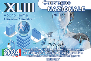 ANUSCA 2024 sta per iniziare! L'attesissima Assemblea Nazionale, che si terrà dal 2 al 6 dicembre ad Abano Terme, avrà come focus l'Intelligenza Artificiale al Servizio delle Pubbliche Amministrazioni...